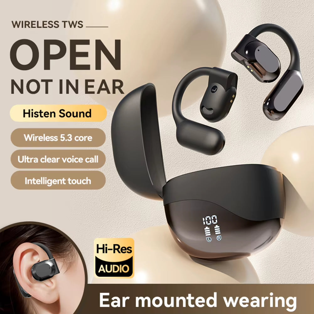 Real Time AI Translator Earbuds Noise Cancelling Bluetooth 5.4 Translator Headset 140 Languages Translation Earphone for Travel
